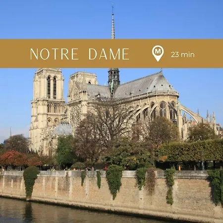 Apartament Christina : A Deux Pas De La Tour Eiffel Paryż